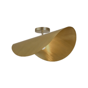 Moja Wave Ceiling Flush Mount Light