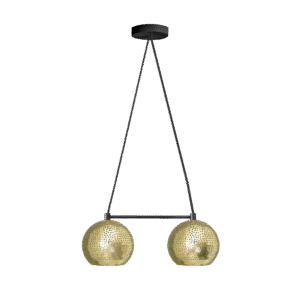 Shams Chandelier - Dual Globe