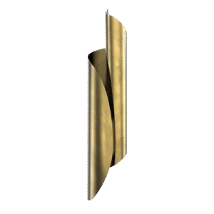 Spiral Brass Wall Sconce – Moja Design