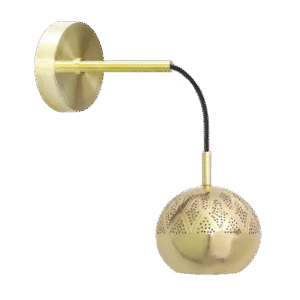 Nur Brass Wall Sconce – G9 Base